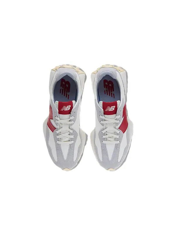 Кроссовки 327 New Balance — изображение 3 из 4, серый/красный