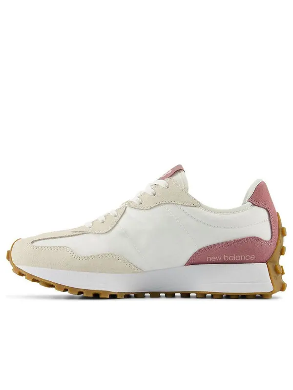 Кроссовки 327 обувь New Balance — изображение 1 из 4, белый/розовый/бежевый
