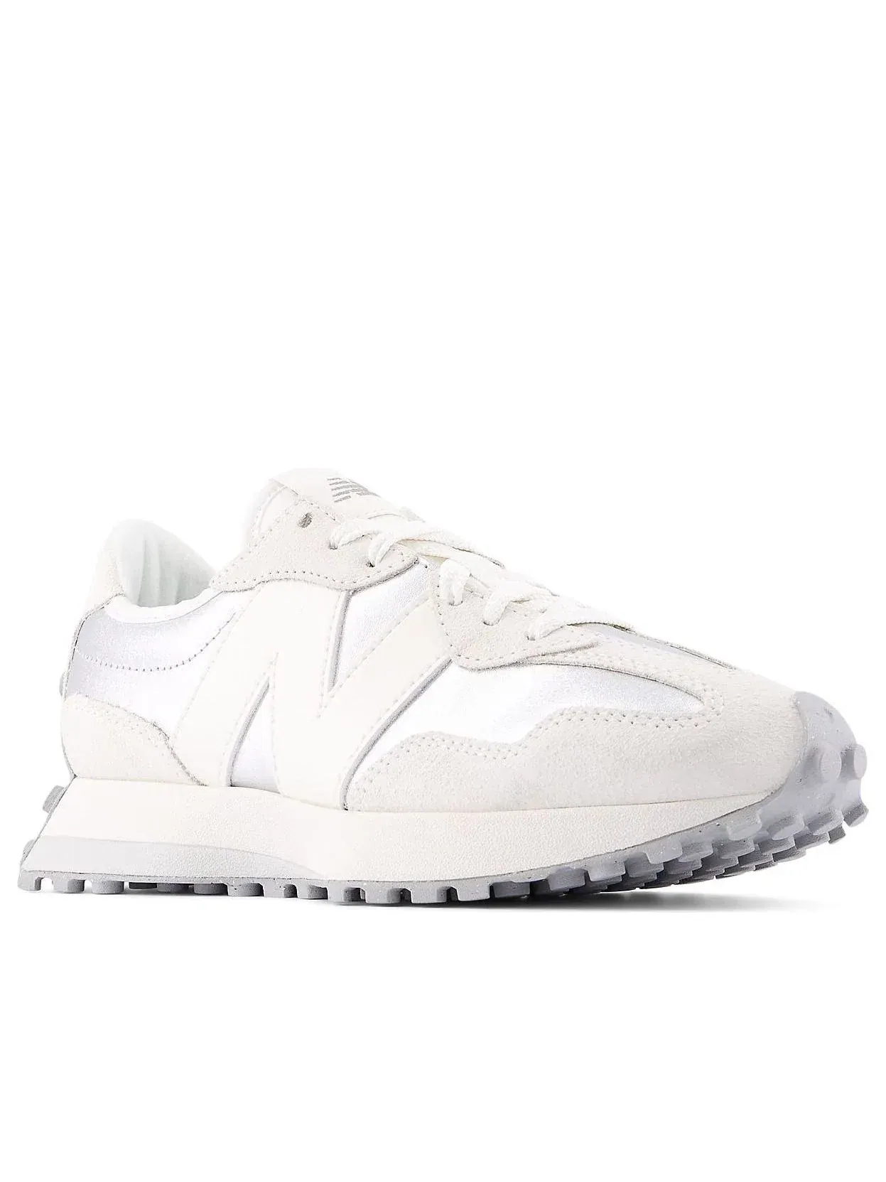 Кроссовки New Balance 327 'Metallic Silver Sea Salt' WS327GLA — изображение 4 из 5, серебряный