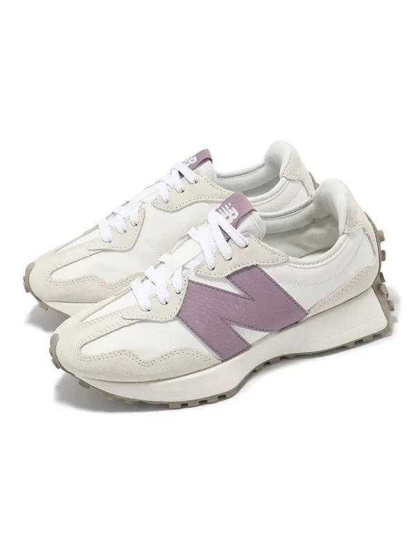 Кроссовки levi's x 327 'light wash denim' New Balance — изображение 3 из 4, белый винный