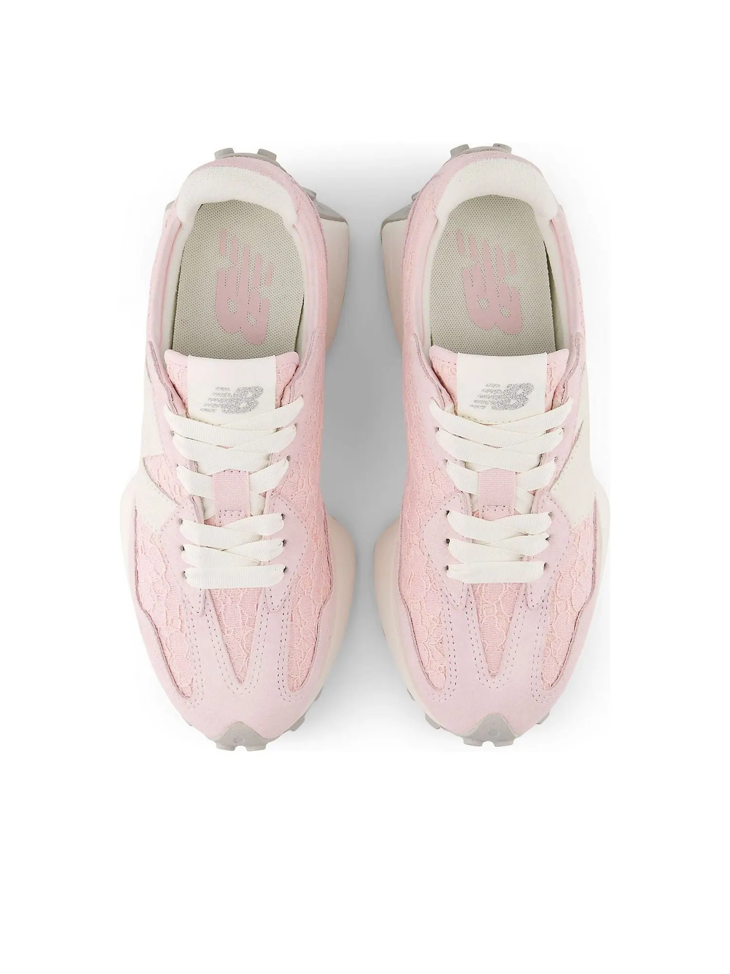 (WMNS) New Balance 327 'Lace Pack Rose Sugar' — изображение 3 из 6, розовый