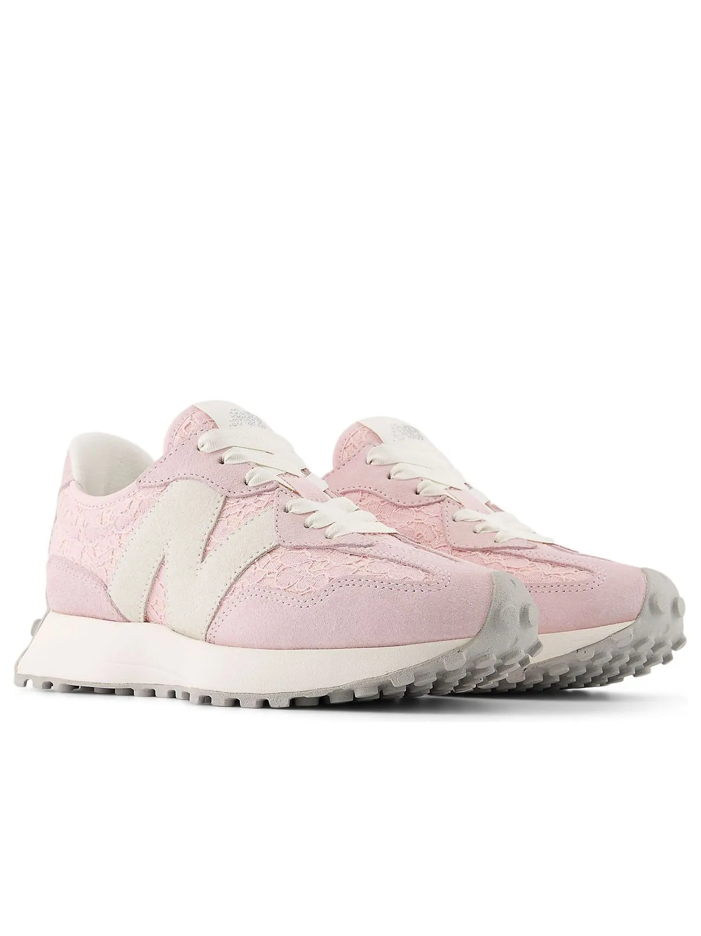 (WMNS) New Balance 327 'Lace Pack Rose Sugar' — изображение 4 из 6, розовый