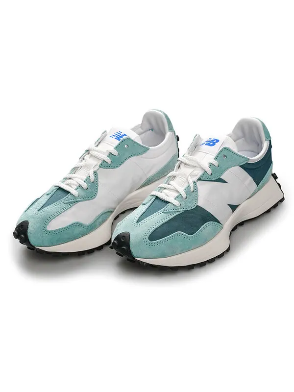 Кроссовки 327 New Balance — изображение 3 из 4, синий/белый/черный