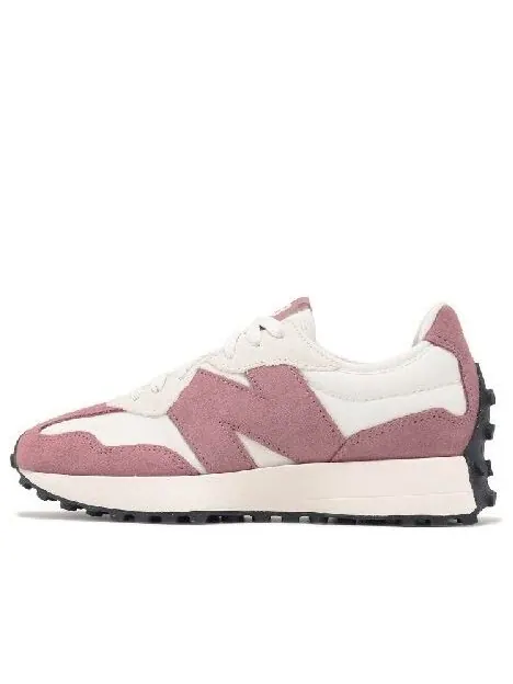 Кроссовки 327 New Balance — изображение 1 из 4, белый/розовый