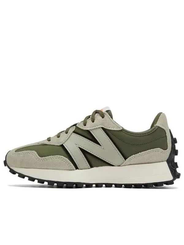 Кроссовки 327 New Balance — изображение 1 из 4, серый/зеленый