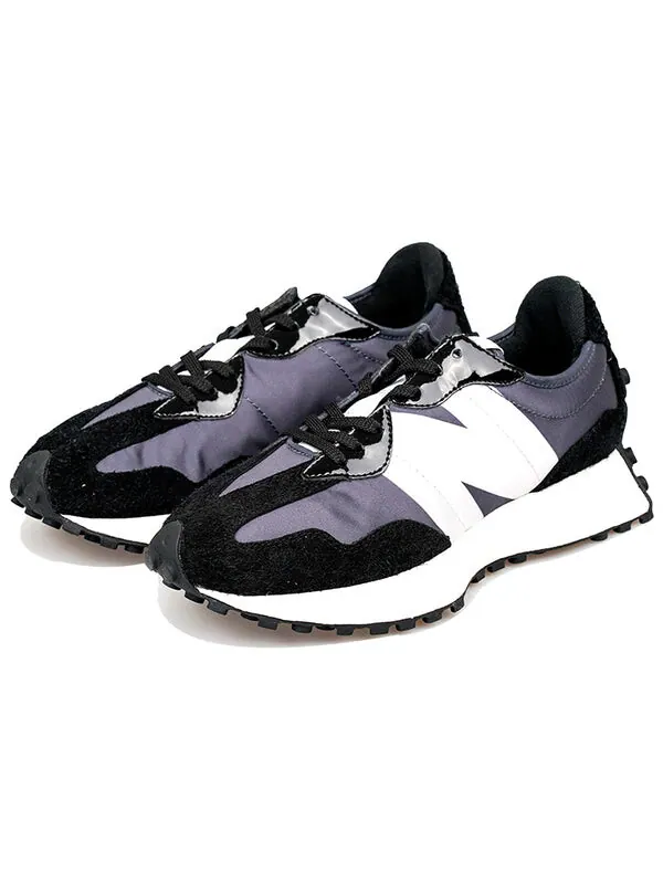 Кроссовки 327 New Balance — изображение 3 из 4, черный/серый