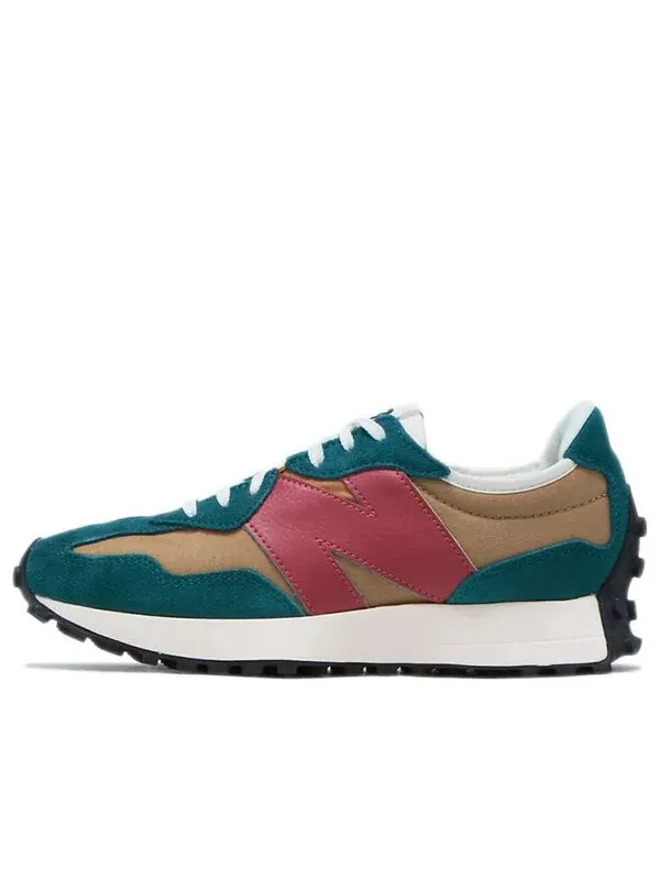 Кроссовки 327 New Balance — изображение 1 из 4, коричневый/зеленый