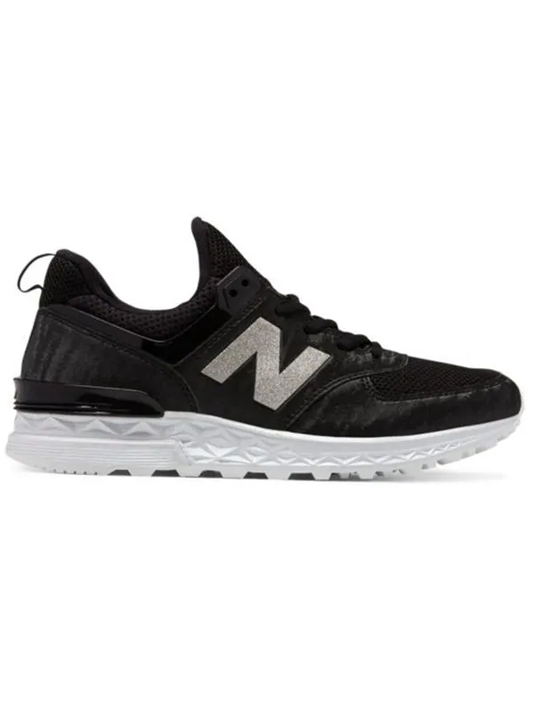Кроссовки 574 спортивные New Balance — изображение 2 из 4, черный/белый