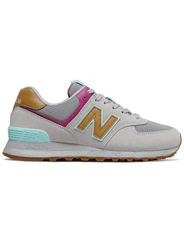 Кроссовки 574 обувь New Balance — изображение 2 из 4, серый