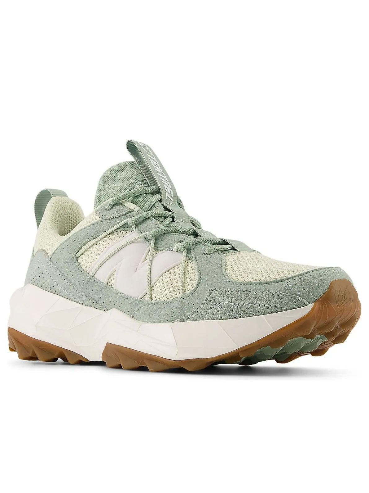 (WMNS) New Balance Tektrel 'Mosaic Green' — изображение 4 из 5, зеленый//белый