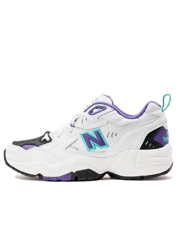 Кроссовки 608 New Balance — изображение 1 из 4, белый/фиолетовый