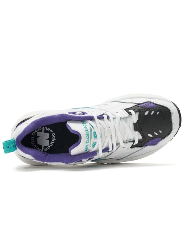 Кроссовки 608 New Balance — изображение 3 из 4, белый/фиолетовый