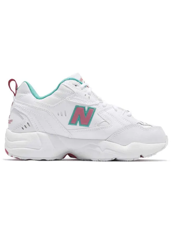 Кроссовки 608 серии New Balance — изображение 2 из 4, белый/зеленый