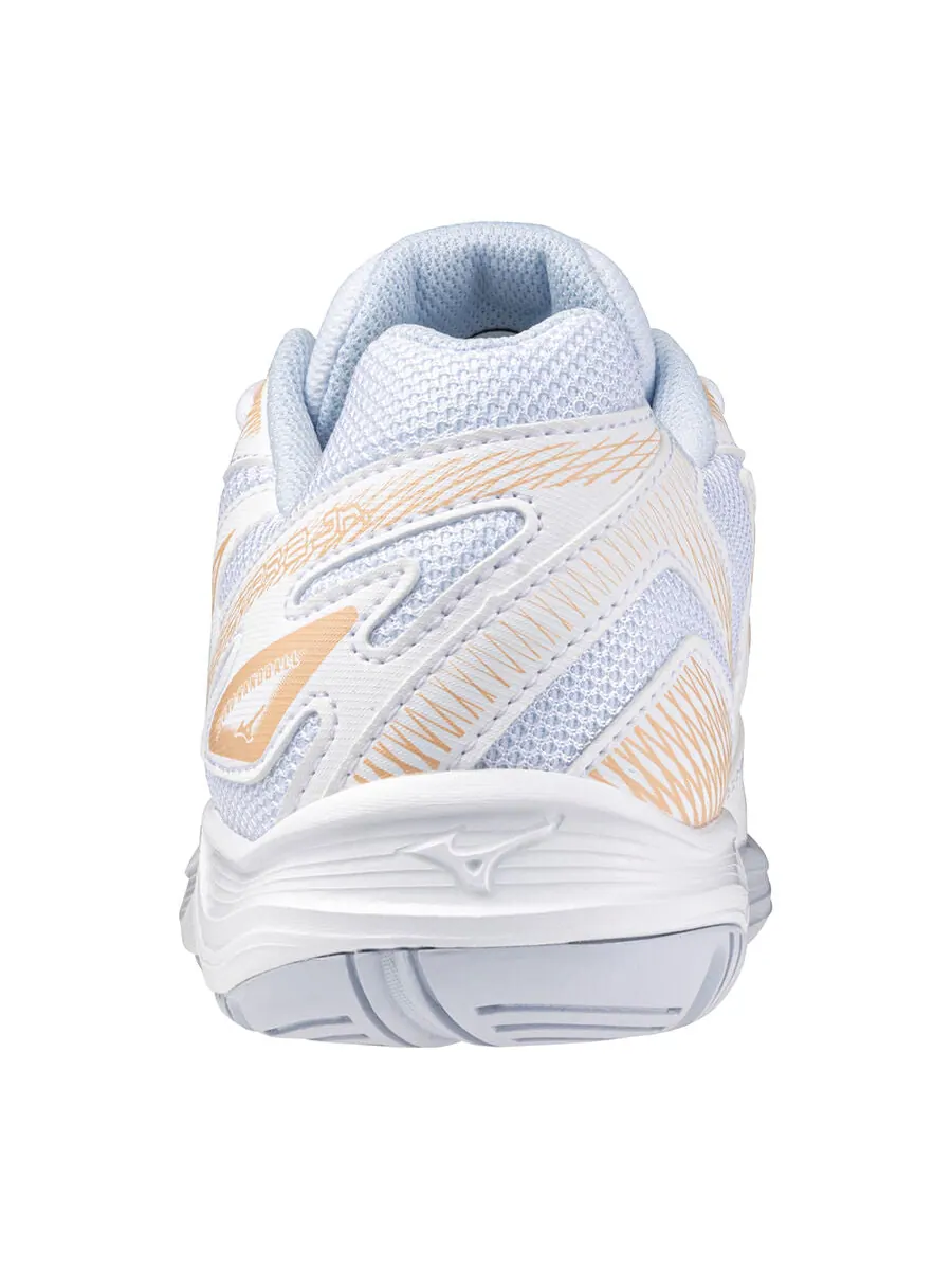 Кроссовки Mizuno Stealth Star 2 Jr 'White Orange' — изображение 2 из 4, белый