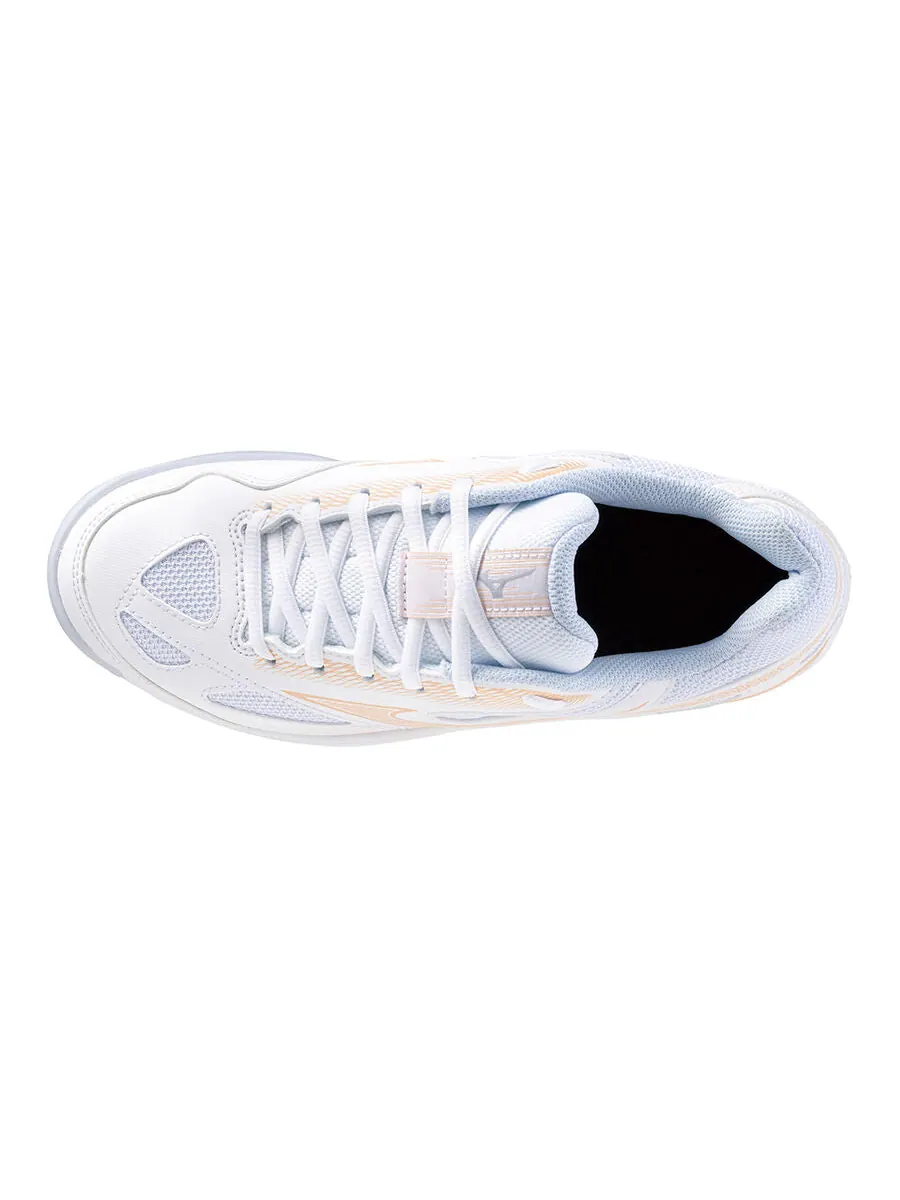 Кроссовки Mizuno Stealth Star 2 Jr 'White Orange' — изображение 3 из 4, белый