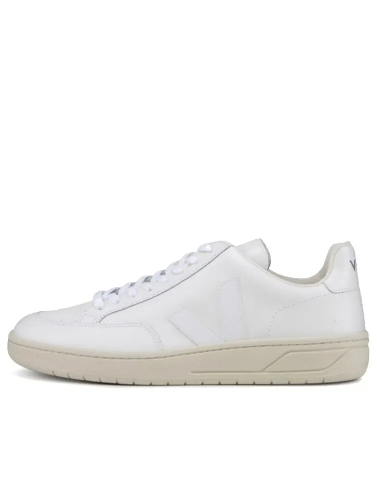 Veja V-12 Leather 'Extra White' — изображение 1 из 5, белый/кремовый