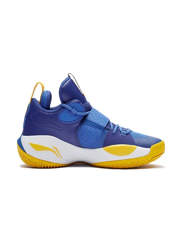 Кроссовки Wade All City 8 Li-Ning — изображение 2 из 4, синий/желтый