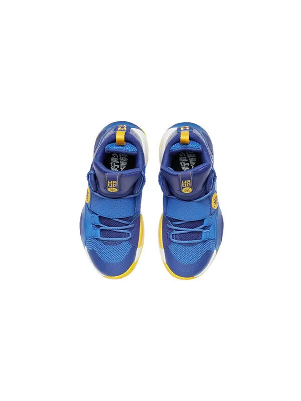 Кроссовки Wade All City 8 Li-Ning — изображение 3 из 4, синий/желтый