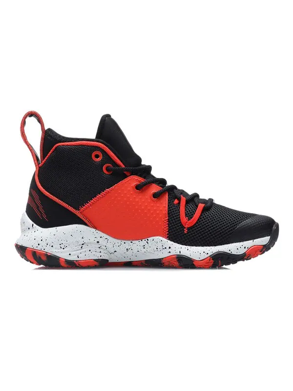 Кроссовки соник 8 Li-Ning — изображение 2 из 4, черный/красный