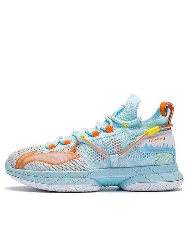 Кроссовки speed 6 премиум Li-Ning — изображение 1 из 4, синий/желтый/красный