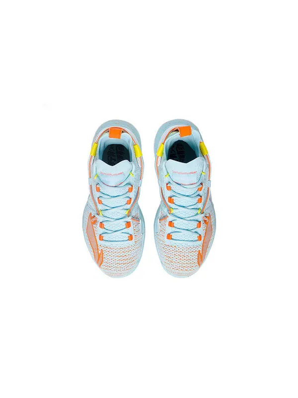 Кроссовки speed 6 премиум Li-Ning — изображение 4 из 4, синий/желтый/красный