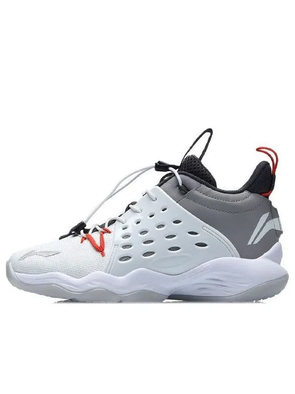 Кроссовки sonic 7 mid Li-Ning — изображение 1 из 4, белый/серый