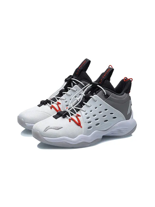 Кроссовки sonic 7 mid Li-Ning — изображение 3 из 4, белый/серый