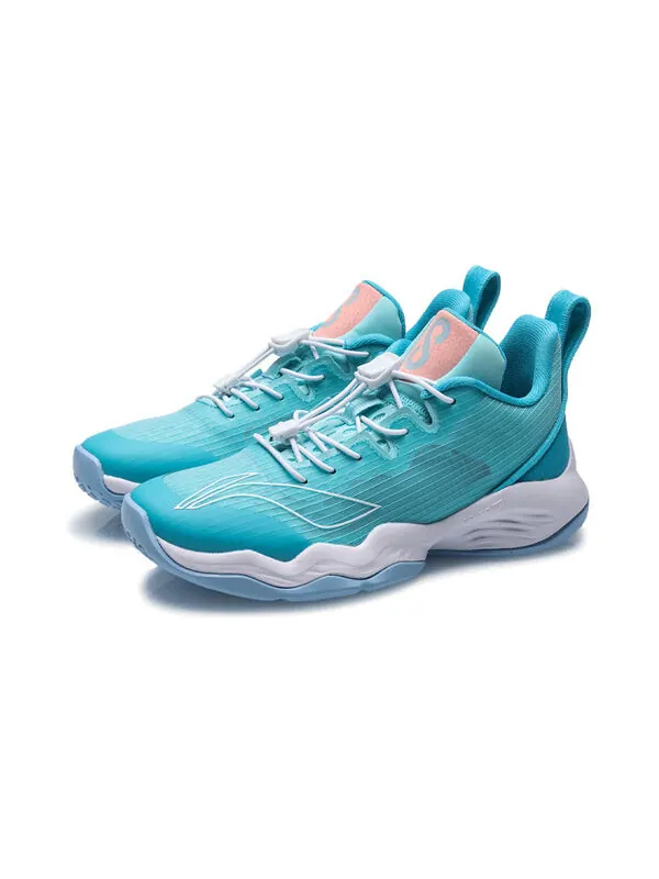Кроссовки sonic 8 низкие Li-Ning — изображение 3 из 4, синий/зеленый
