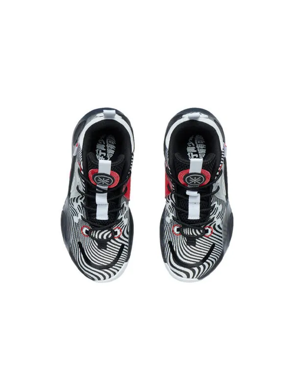 Кроссовки wade all city 9 v1.5 mid Li-Ning — изображение 4 из 4, белый/черный/красный
