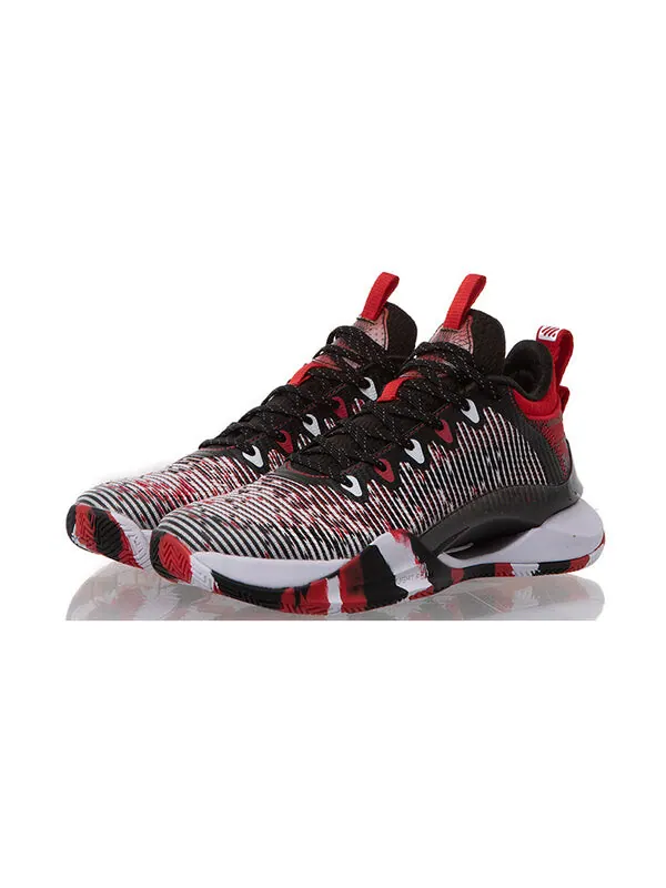 Кроссовки пионер йилинг Li-Ning — изображение 3 из 4, черный/красный/белый