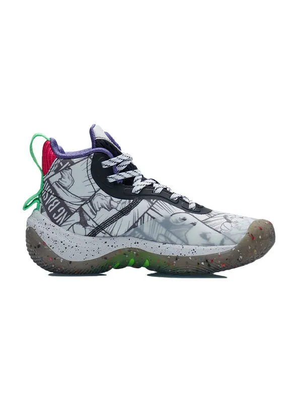 Команда пионеров кроссовок Li-Ning — изображение 2 из 4, серый/черный/зеленый