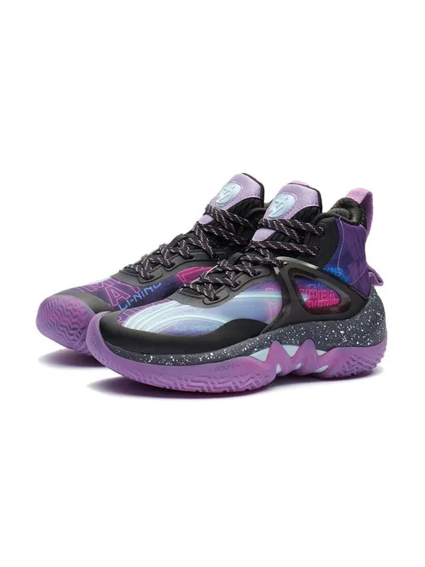 Команда пионеров кроссовок Li-Ning — изображение 3 из 4, черный/фиолетовый/синий