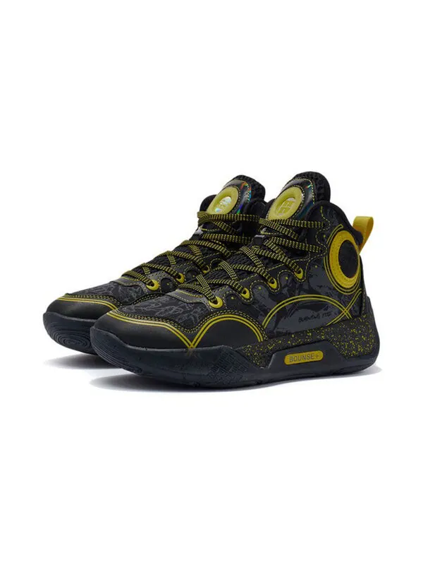 Кроссовки yushuai 14 Li-Ning — изображение 3 из 4, черный/золотистый