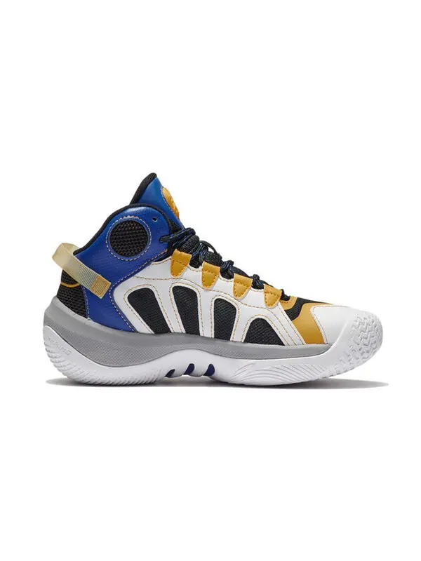 Кроссовки team 2.0 mid Li-Ning — изображение 2 из 4, синий/желтый