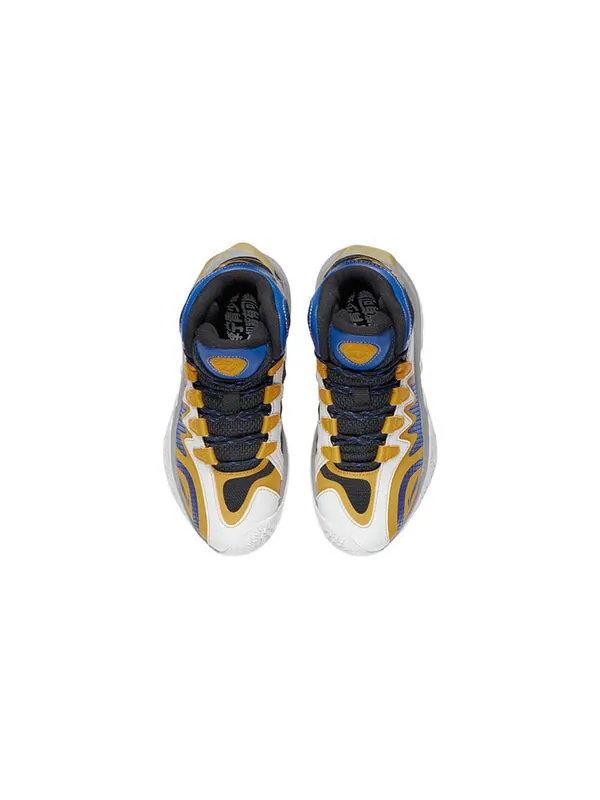 Кроссовки team 2.0 mid Li-Ning — изображение 4 из 4, синий/желтый
