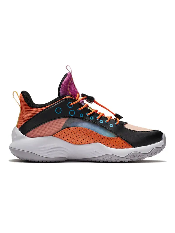 Кроссовки основные 2 Li-Ning — изображение 2 из 3, черный/оранжевый