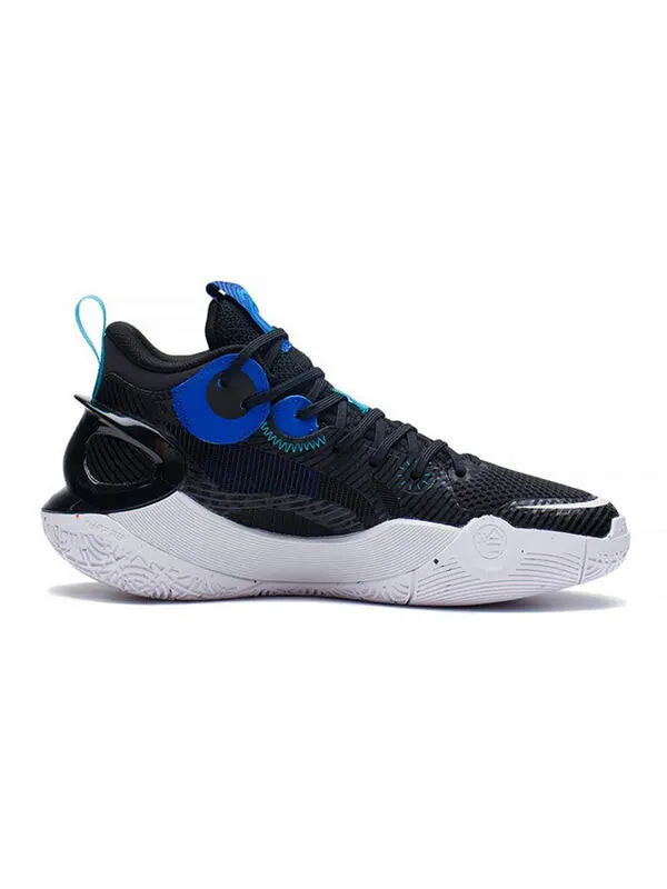 Кроссовки sonic 10 v1 mid Li-Ning — изображение 2 из 4, черный/синий/белый