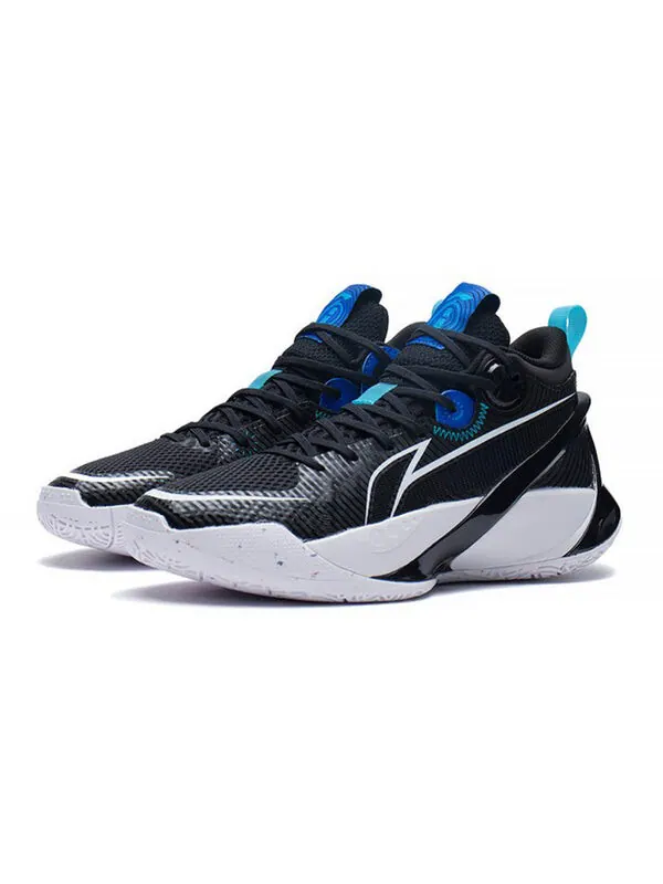 Кроссовки sonic 10 v1 mid Li-Ning — изображение 3 из 4, черный/синий/белый
