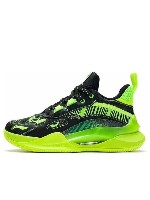Кроссовки команда 2.5 Li-Ning — изображение 1 из 4, черный/зеленый