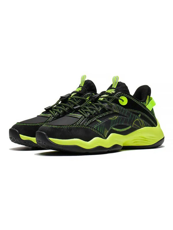 Кроссовки основные 2.5 Li-Ning — изображение 3 из 4, черный/зеленый