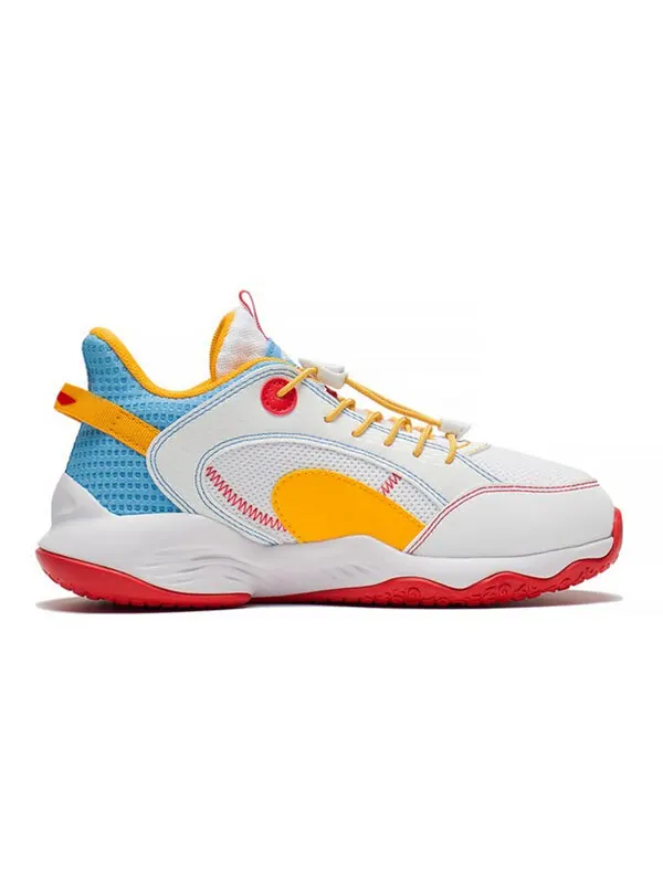 Кроссовки основные 2.5 Li-Ning — изображение 2 из 4, белый/желтый/красный