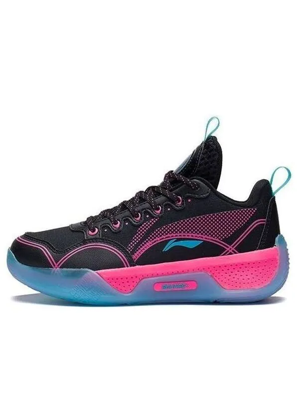 Кроссовки yushuai 14 низкие Li-Ning — изображение 1 из 4, черный/розовый/синий