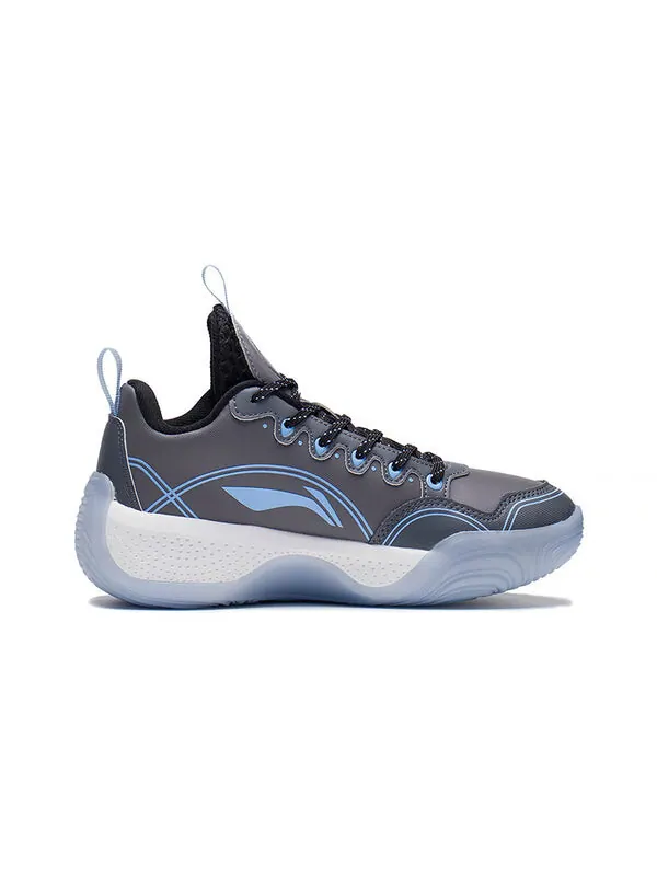 Кроссовки yushuai 14 mid Li-Ning — изображение 2 из 3, серый/синий