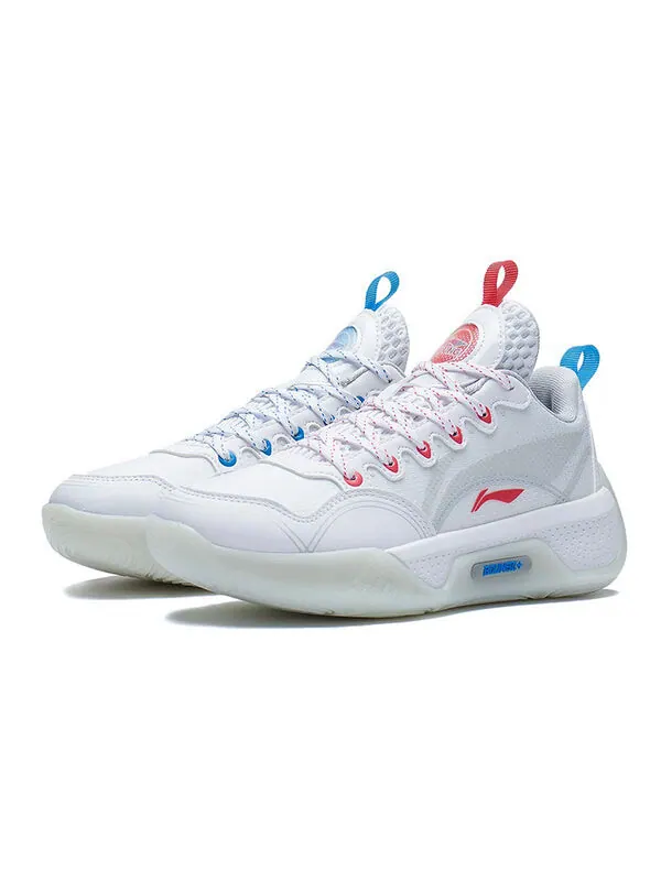 Кроссовки yushuai 13 низкие Li-Ning — изображение 3 из 4, белый/красный