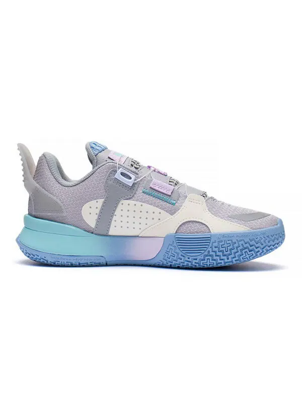 Кроссовки wade all city 10 v1 Li-Ning — изображение 2 из 4, серый/белый