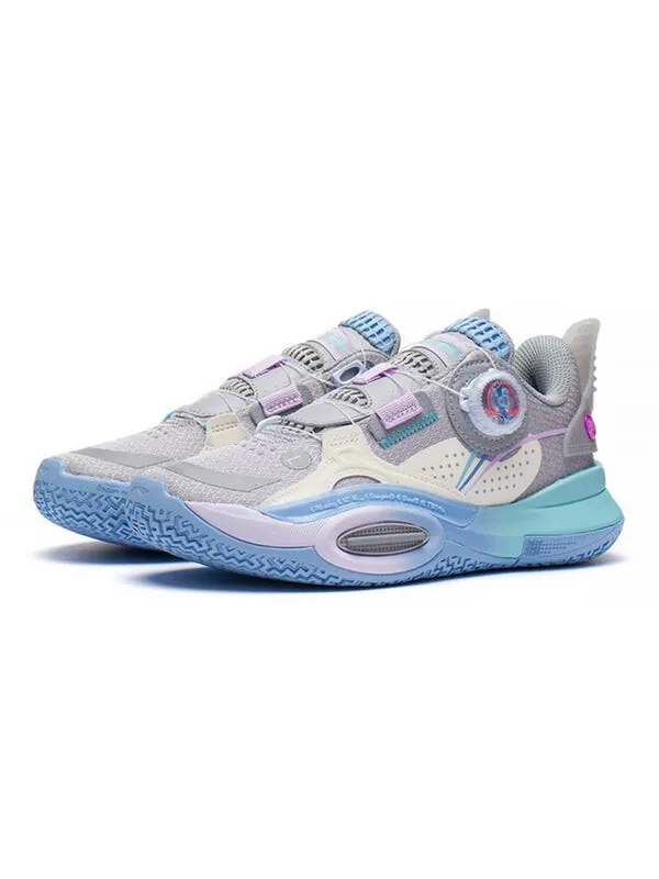 Кроссовки wade all city 10 v1 Li-Ning — изображение 3 из 4, серый/белый