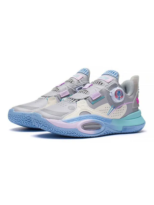 Кроссовки wade all city 10 v2 Li-Ning — изображение 3 из 4, серый/белый