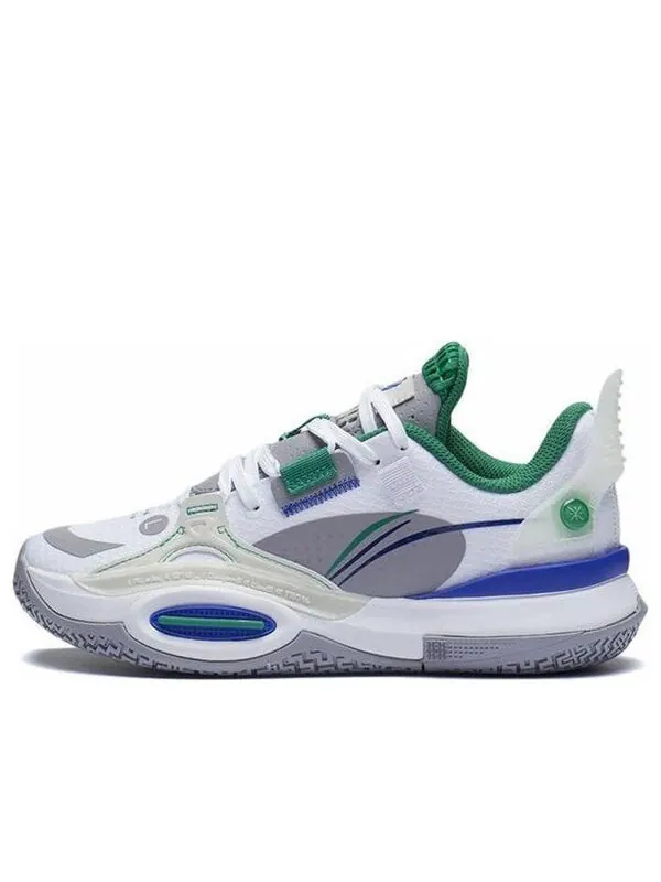 Кроссовки wade all city 10 v1 Li-Ning — изображение 1 из 4, белый/зеленый
