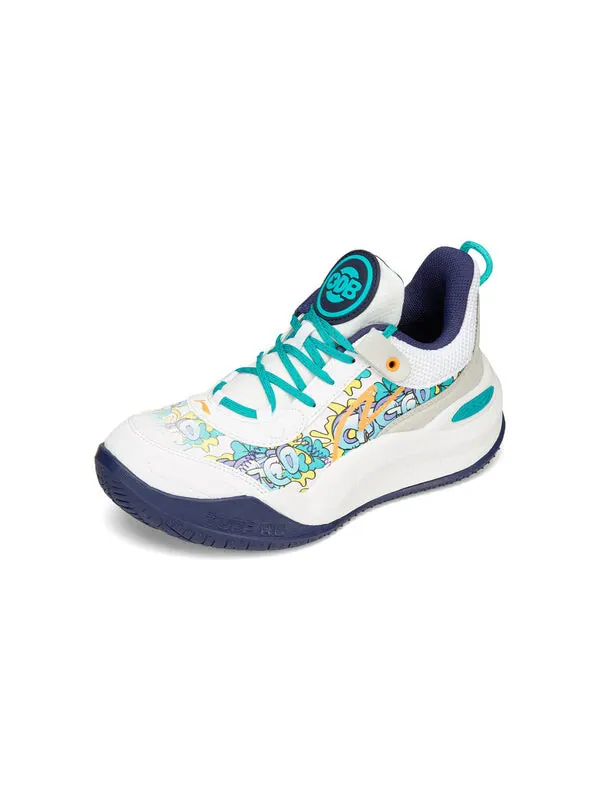 Кроссовки lei rim низкие Li-Ning — изображение 3 из 4, белый/зеленый/синий