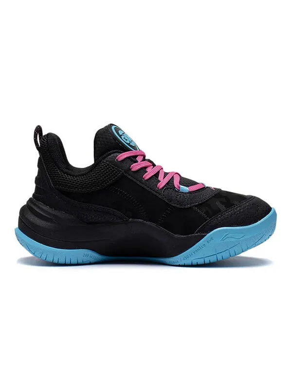 Кроссовки lei rim Li-Ning — изображение 2 из 4, черный/розовый/синий